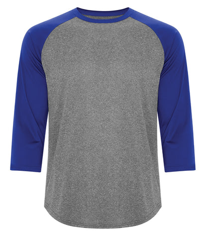 Atc ProTeam Baseball Jersey S3526 #color_Charcoal Heather/True Royal