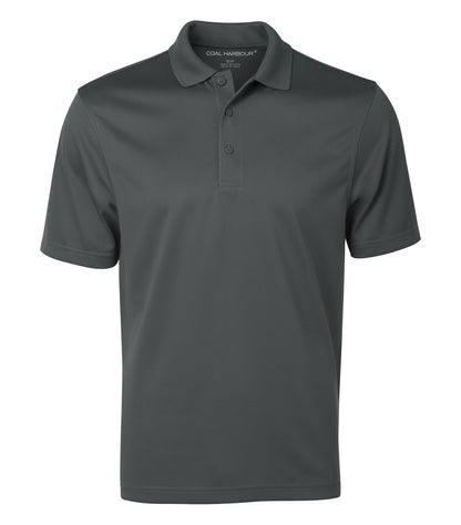 Coal Harbour Snag Proof Power Polo S4005 #color_Charcoal
