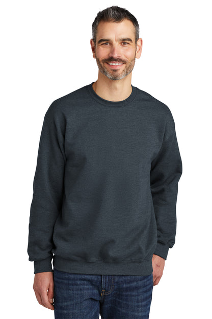 Gildan SoftStyle Crewneck Sweatshirt SF000 #color_Dark Heather