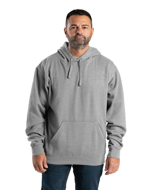 Berne Men's Signature Sleeve Hooded Pullover Sweatshirt SP402GY