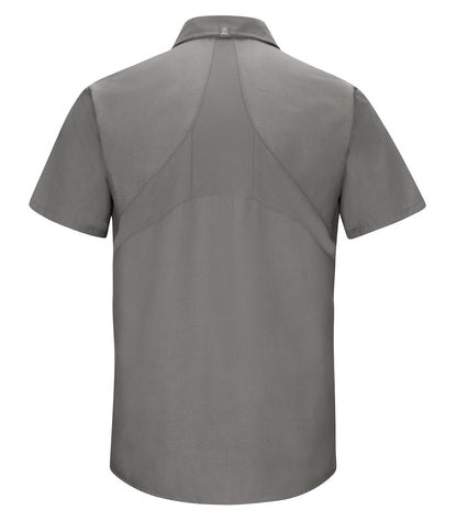 Red Kap S/S Work Shirt with Mimix SX20 #color_Grey