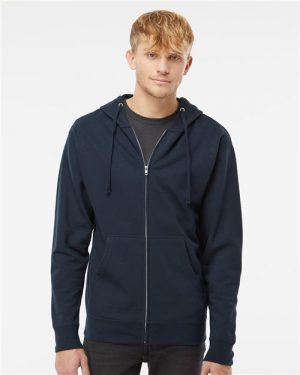 Independent Trading Co. Midweight Full-Zip Hooded Sweatshirt SS4500Z
