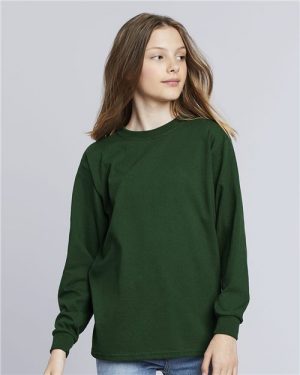 Gildan Heavy Cotton™ Youth Long Sleeve T-Shirt 5400B