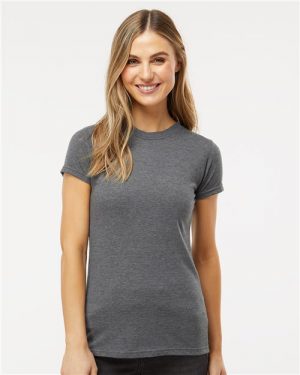 M&O Women's Deluxe Blend T-Shirt 3540