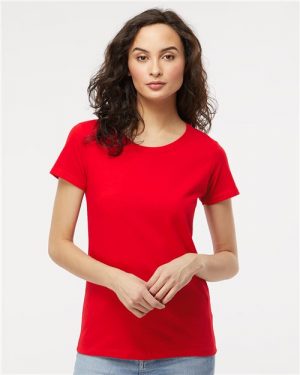 M&O Women's Gold Soft Touch T-Shirt 4810