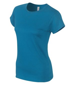 Gildan SoftStyle Junior Fit Lds Shirt 640L(64000L,G640L)