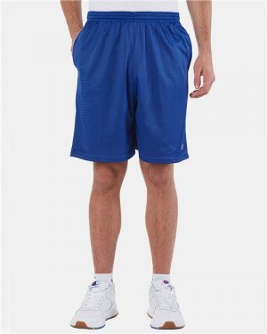 Champion Polyester Mesh 9" Shorts with Pockets S162