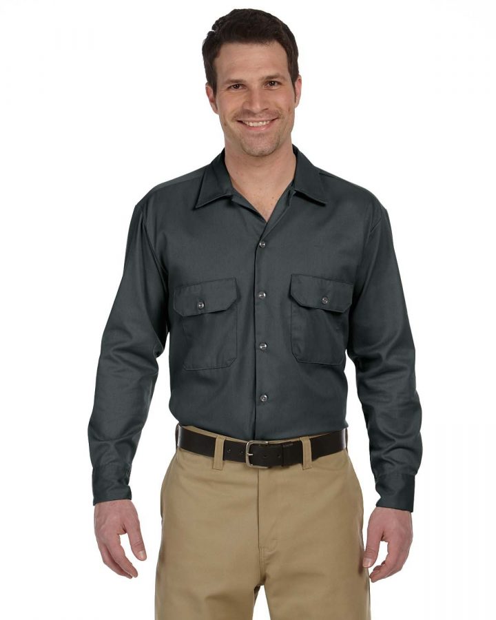Dickies Mens 5.25 oz./yd² Long-Sleeve Work Shirt 574