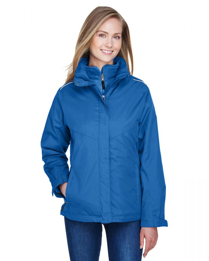 Core365 Ladies' Region 3-in-1 Jacket with Fleece Liner 78205