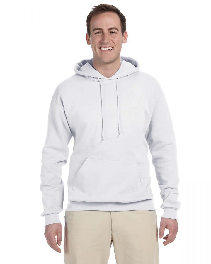 JERZEES Adult NuBlend Fleece Pullover Hooded Sweatshirt 996