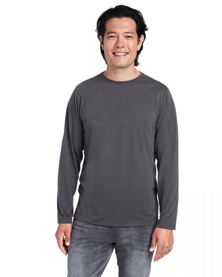 Core365 Adult Fusion ChromaSoft™ Performance Long-Sleeve T-Shirt CE111L